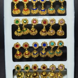 Heritage Colorbloom Traditional Earrings/VNSJwellery Set